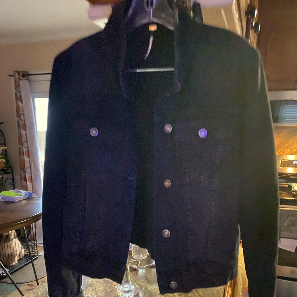 New Free People black medium jacket. Was purchased from Belks